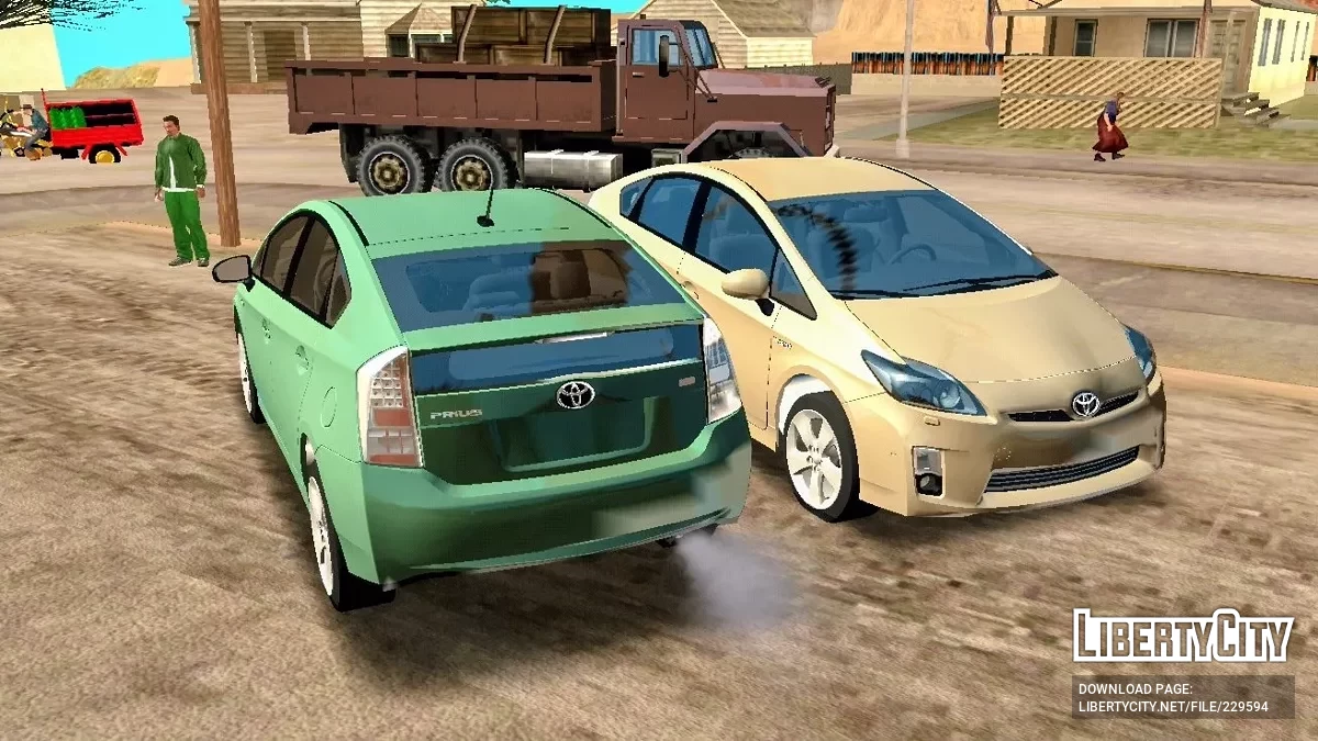 Toyota Prius 2010 Hybrid / GTA San Andreas (iOS, Android)