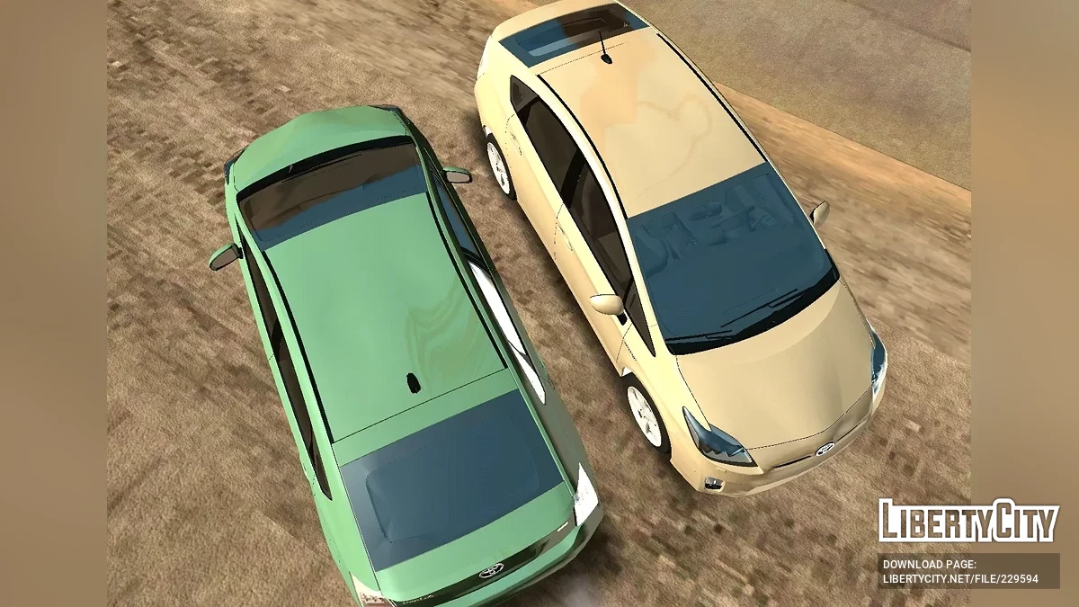 Toyota Prius 2010 Hybrid / GTA San Andreas (iOS, Android)