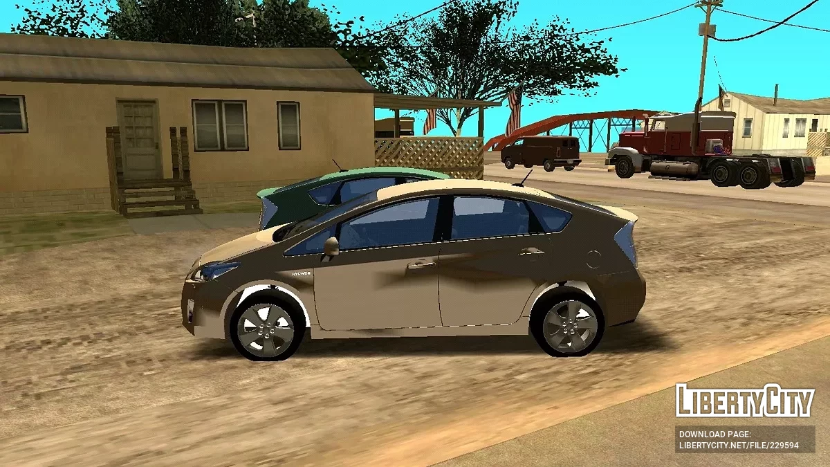 Toyota Prius 2010 Hybrid / GTA San Andreas (iOS, Android)