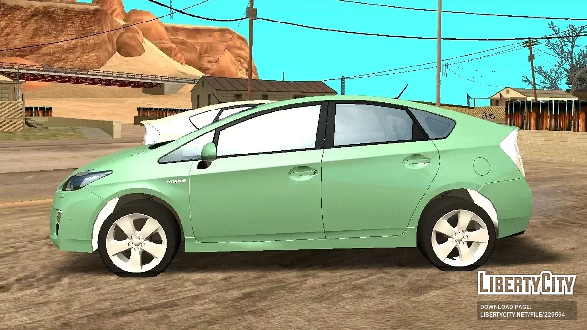 Toyota Prius 2010 Hybrid / GTA San Andreas (iOS, Android)