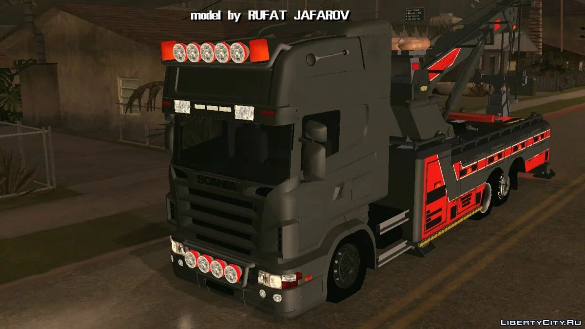 Ротатор Scania / GTA San Andreas (iOS, Android)