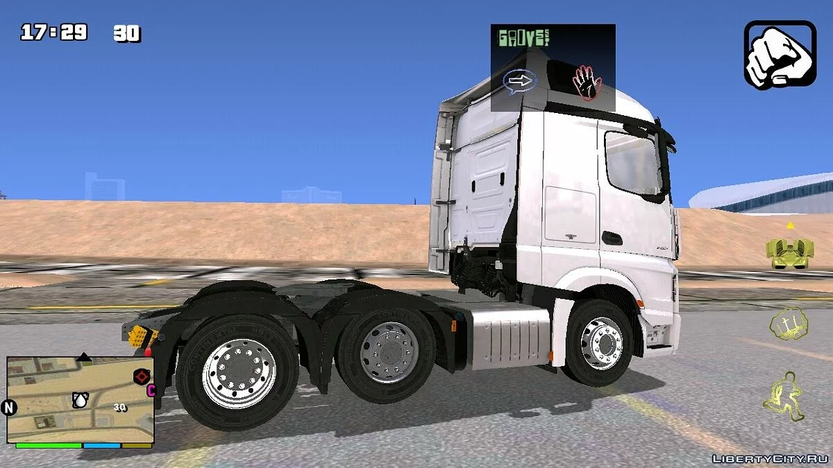 Truk MB Actros / GTA San Andreas (iOS, Android)