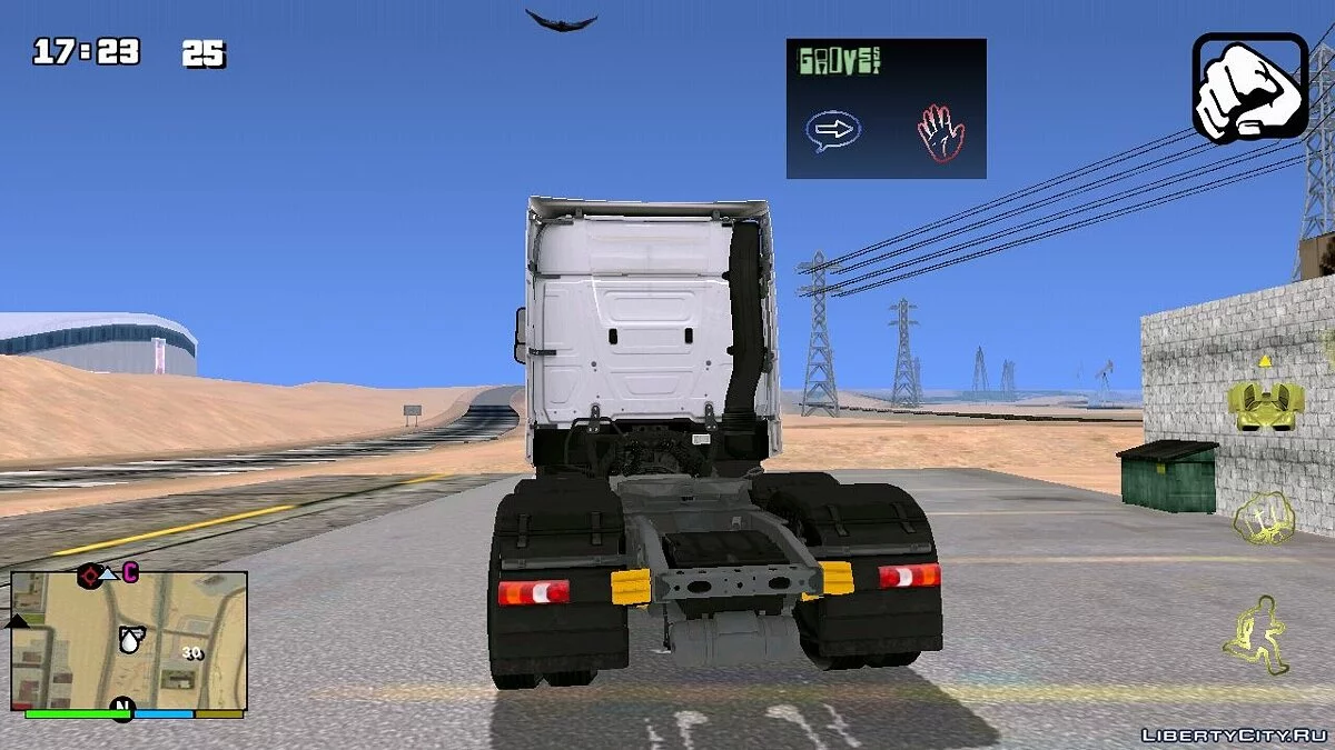 Truk MB Actros / GTA San Andreas (iOS, Android)