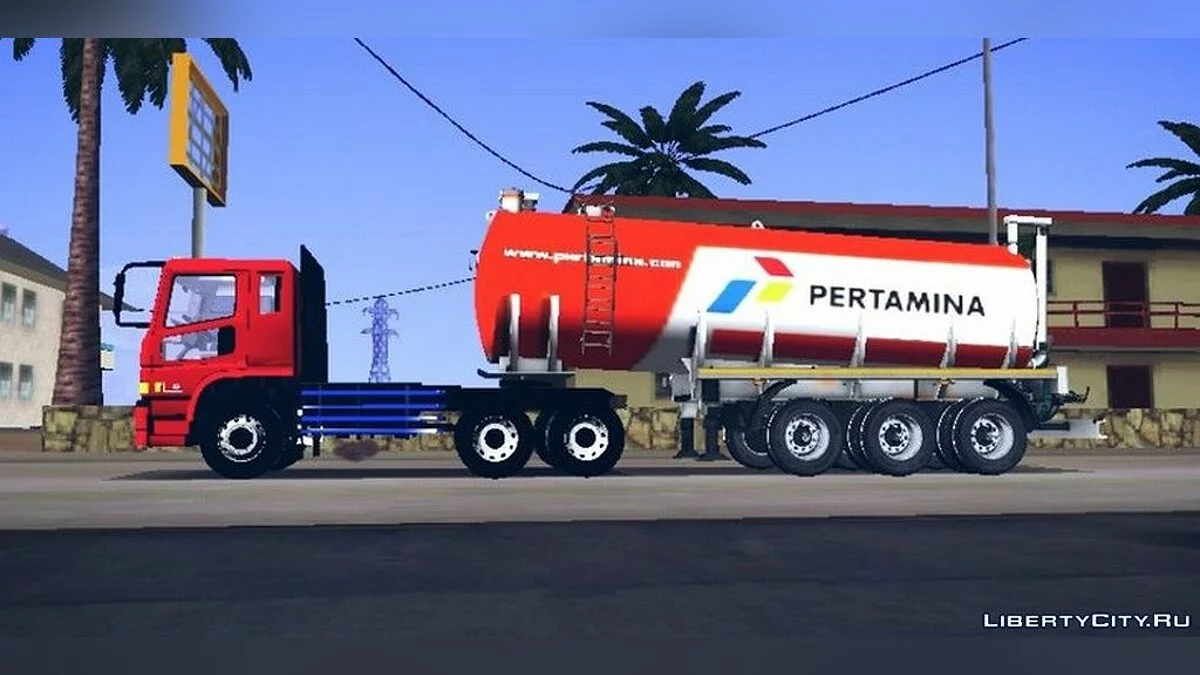Anhänger Oil Pertamina / GTA San Andreas (iOS, Android)