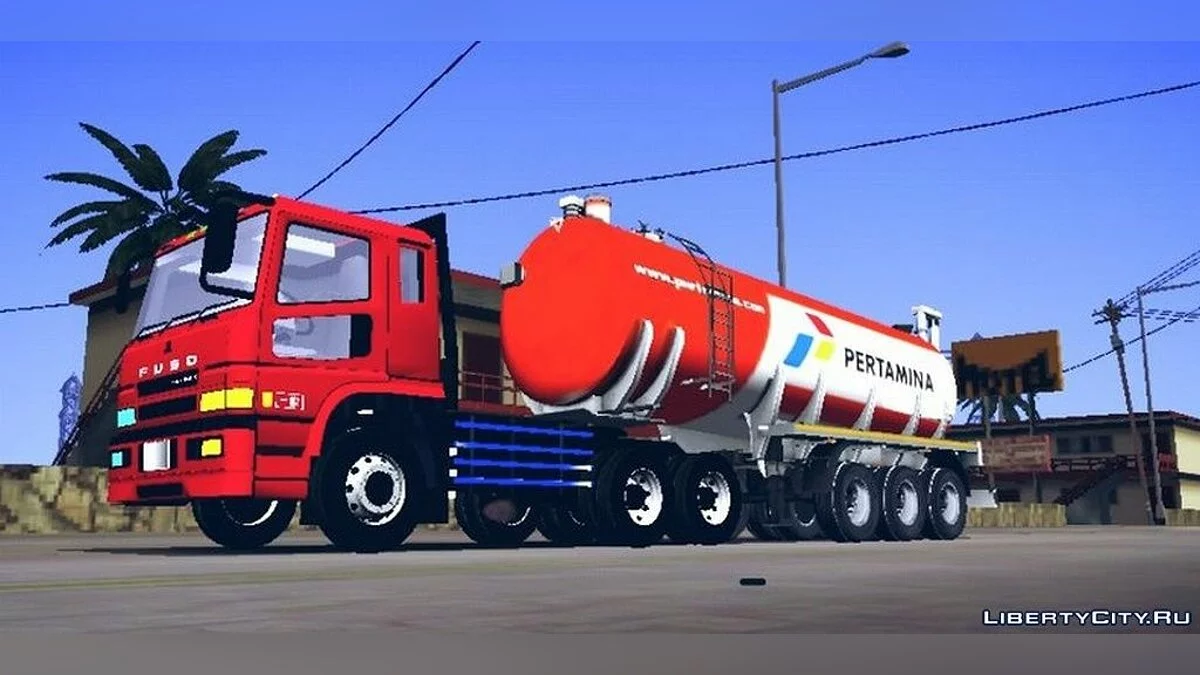 Anhänger Oil Pertamina / GTA San Andreas (iOS, Android)