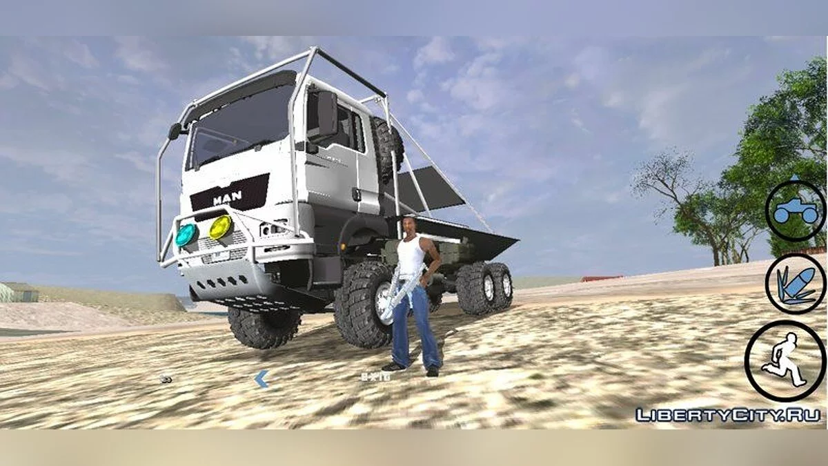 MAN TGA TRIAL OFF ROAD V.2 / GTA San Andreas (iOS, Android)