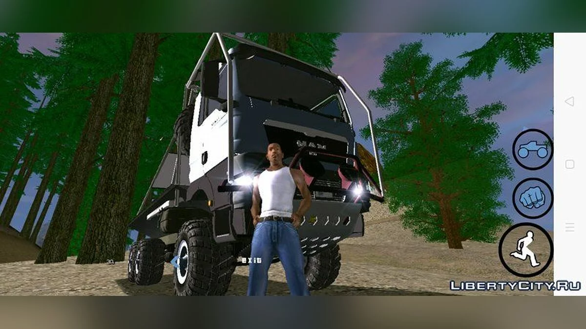MAN TGA TRIAL OFF ROAD V.2 / GTA San Andreas (iOS, Android)