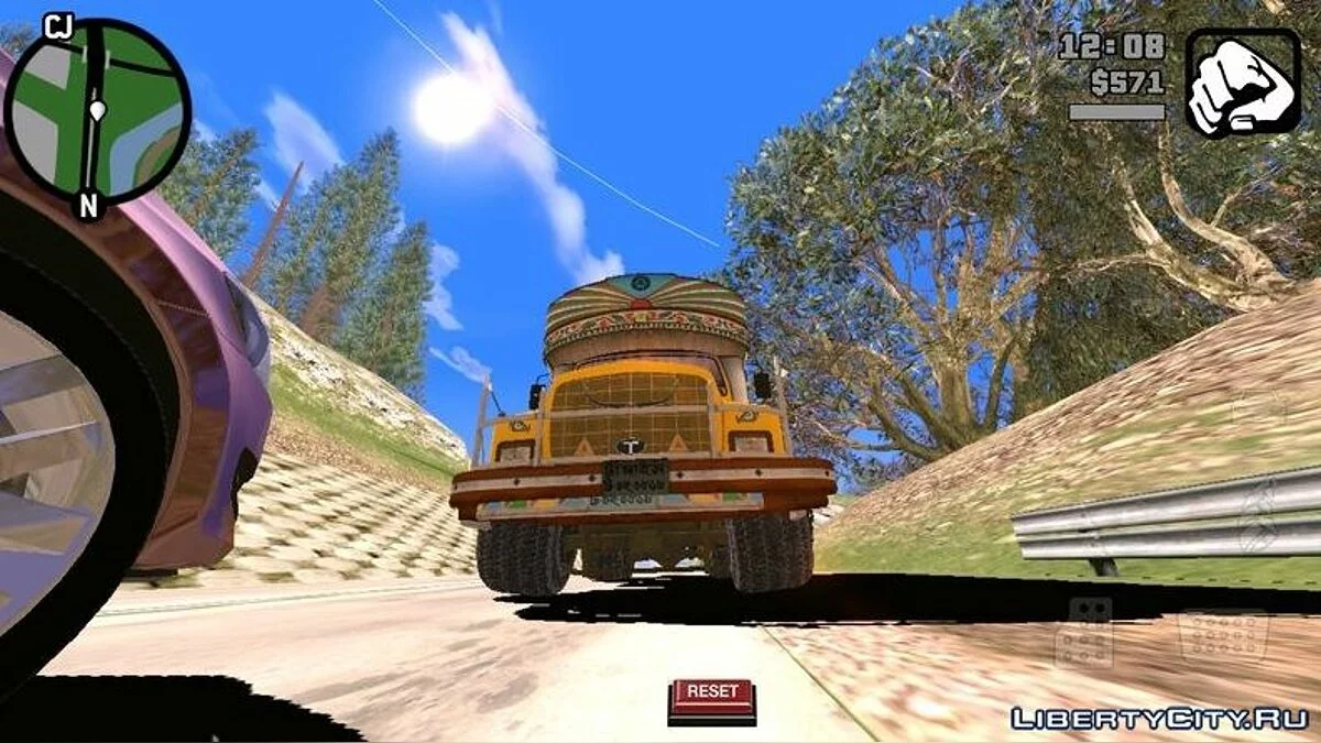 Caminhão indiano Tata / GTA San Andreas (iOS, Android)