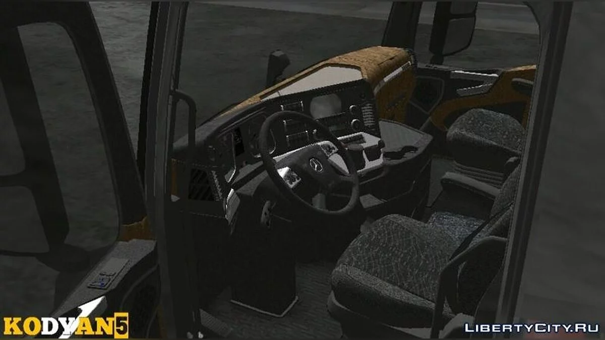 Mercedes Benz Arocs 8×4 Euro6 / GTA San Andreas (iOS, Android)