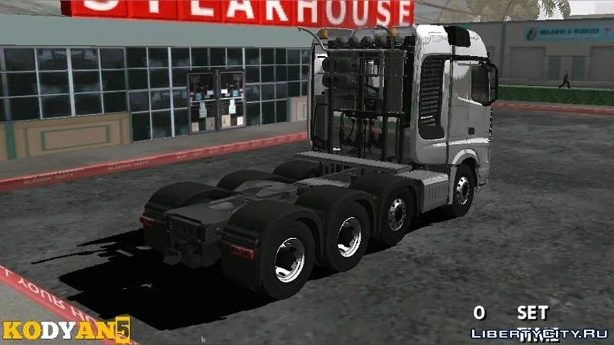 Mercedes Benz Arocs 8×4 Euro6 / GTA San Andreas (iOS, Android)