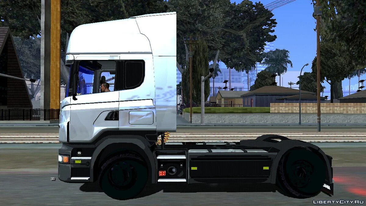 Scania V8 / GTA سان أندرياس (iOS، أندرويد)