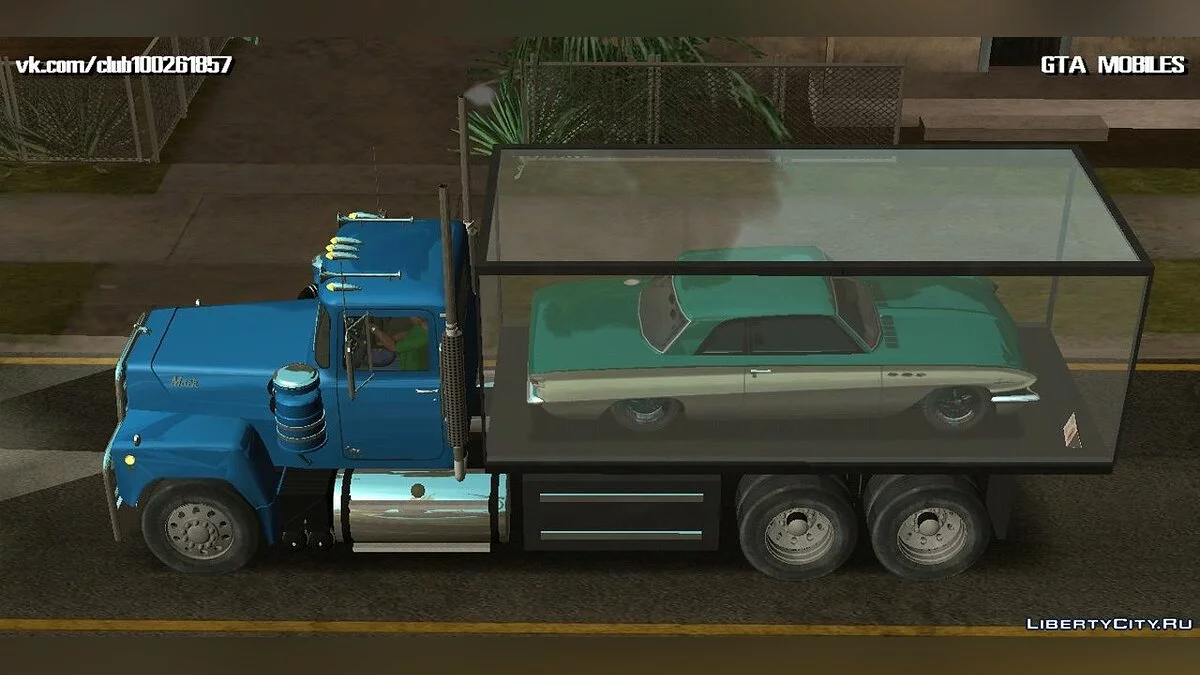 Mack RS700 1970 + сміттєвоз / GTA San Andreas (iOS, Android)