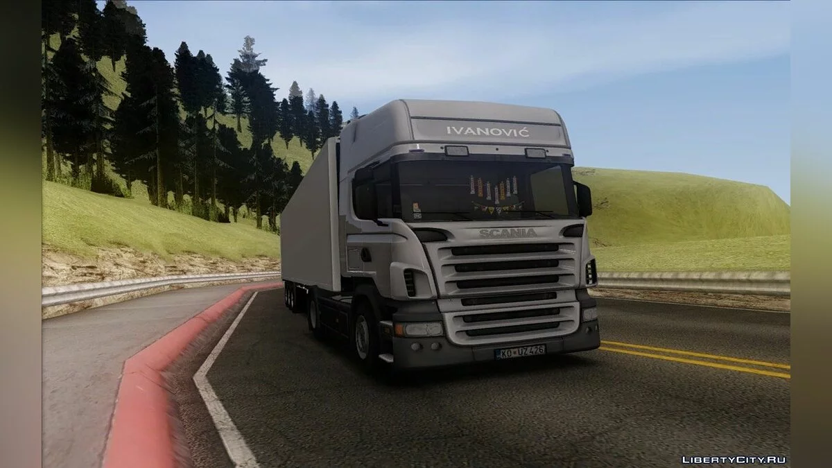 Scania + Anhänger / GTA San Andreas (iOS, Android)
