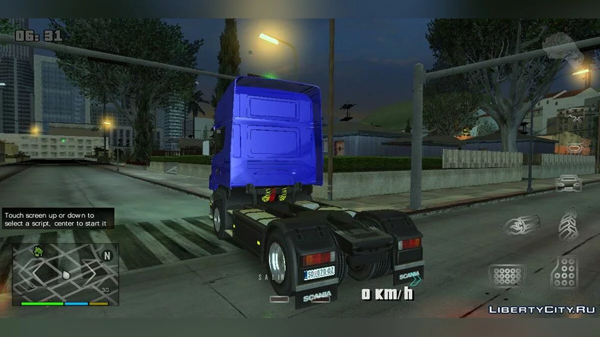 Scania S12 Truck / GTA San Andreas (iOS, Android)