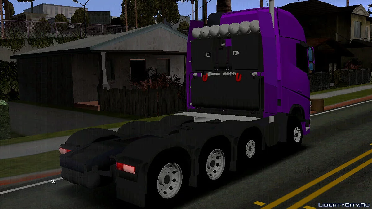 Volvo FH16 8x4 & Trailer (только DFF) / GTA San Andreas (iOS, Android)