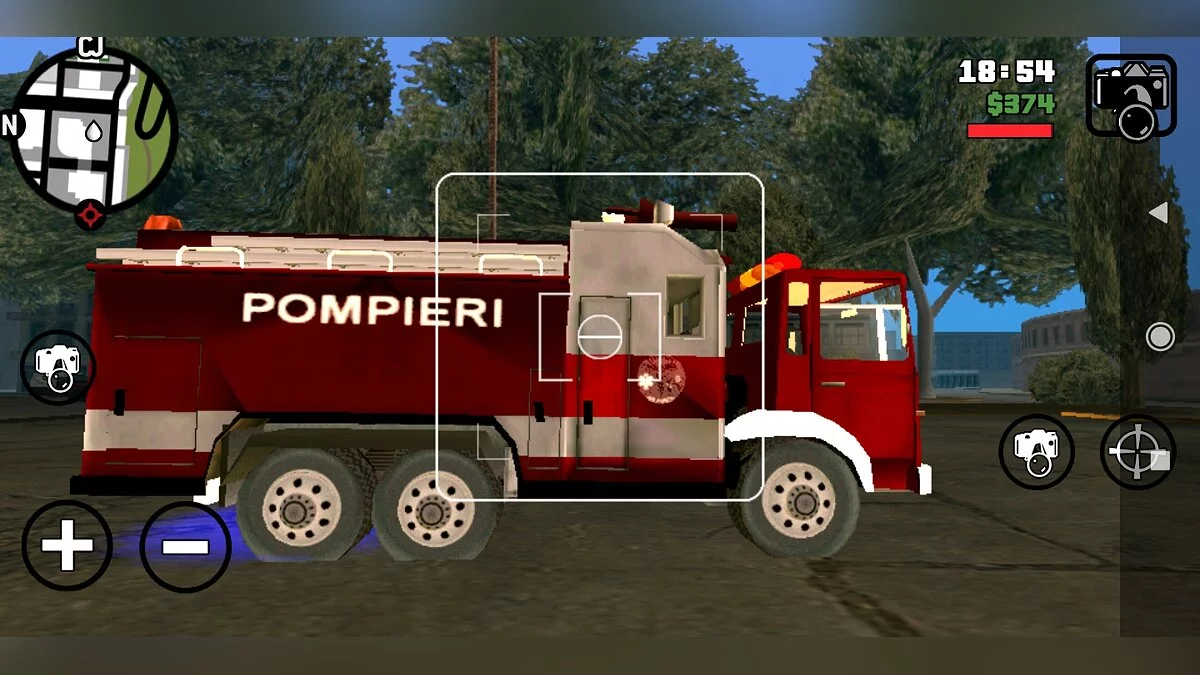 Roman Diesel Fire / GTA San Andreas (iOS, Android)