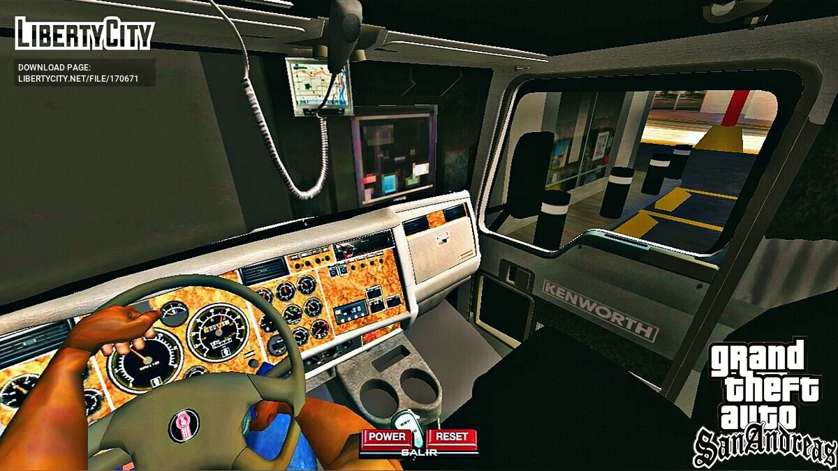 Kenworth T370 - Tienda Oxxo / GTA San Andreas (iOS, Android)