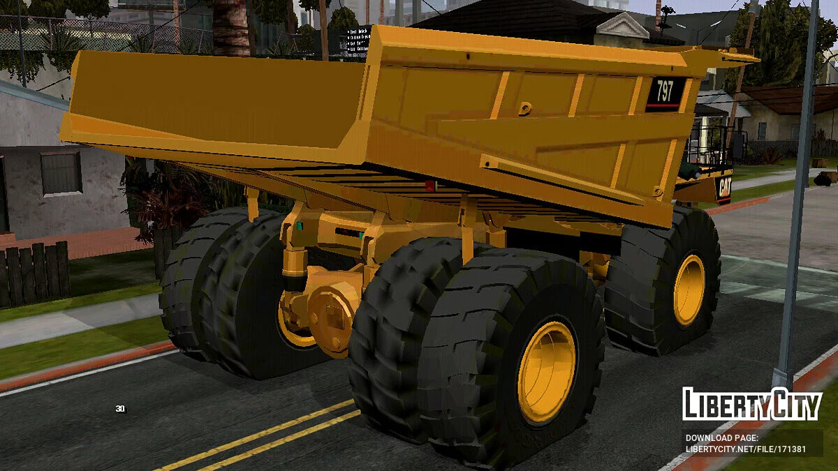 Caterpillar 797 - RM / GTA San Andreas (iOS, Android)