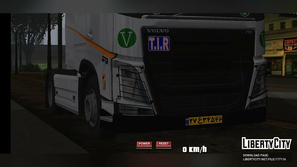 Volvo FH 500 Iranian / GTA San Andreas (iOS, Android)