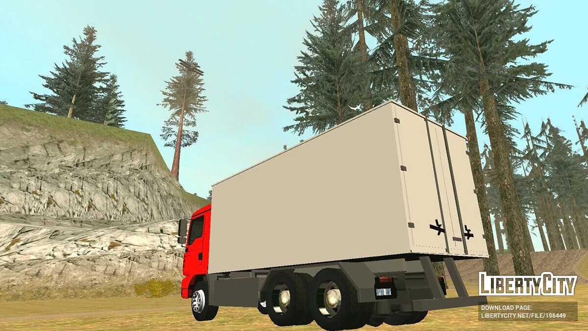 MAN TGL 2008 (тільки DFF) / GTA San Andreas (iOS, Android)