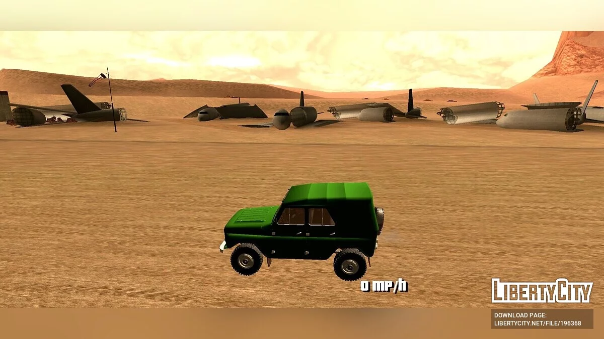 УАЗ-469[DFF Only] / GTA San Andreas (iOS, Android)