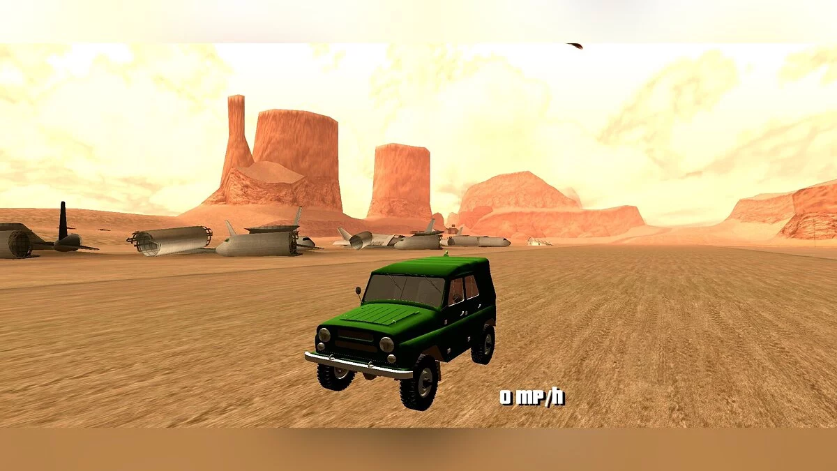УАЗ-469[DFF Only] / GTA San Andreas (iOS, Android)
