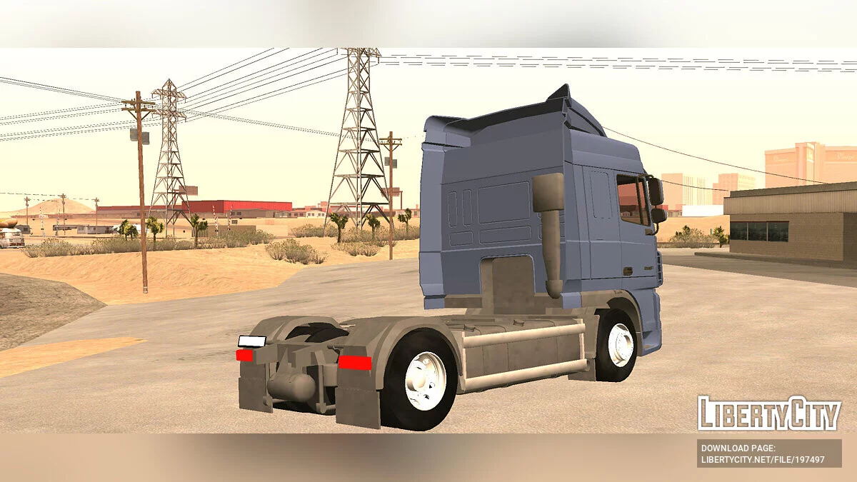 DAF XF 95 (DFF only) / GTA San Andreas (iOS, Android)