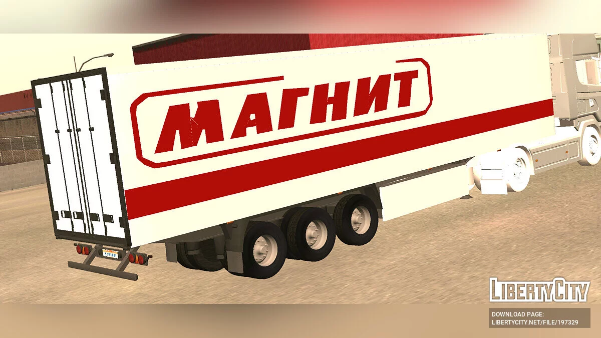 Reboque da loja Magnit / GTA San Andreas (iOS, Android)