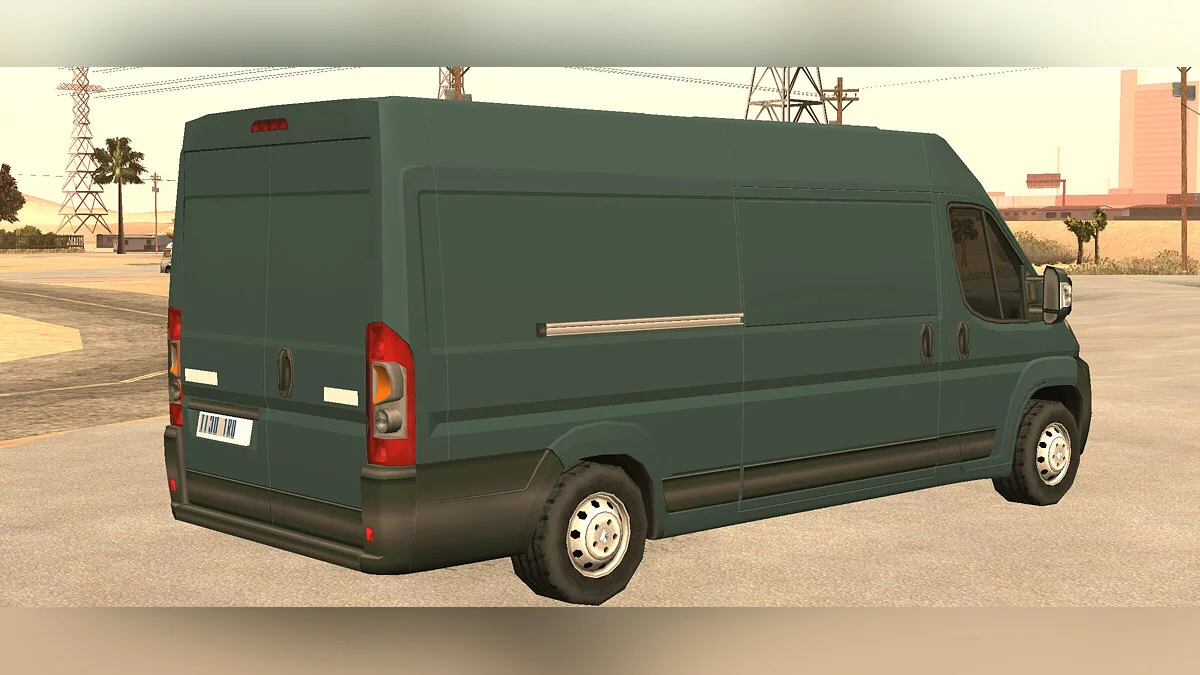 Peugeot Boxer (only DFF) / GTA San Andreas (iOS, Android)