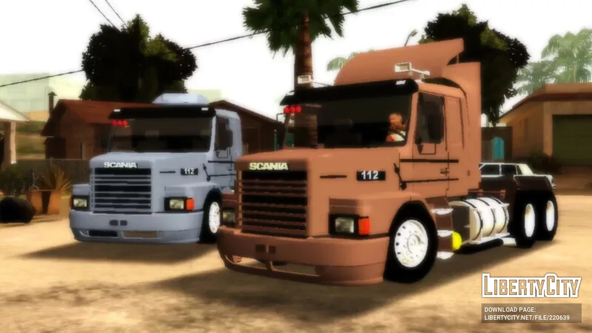 Scania 112 (тільки DFF) / GTA San Andreas (iOS, Android)