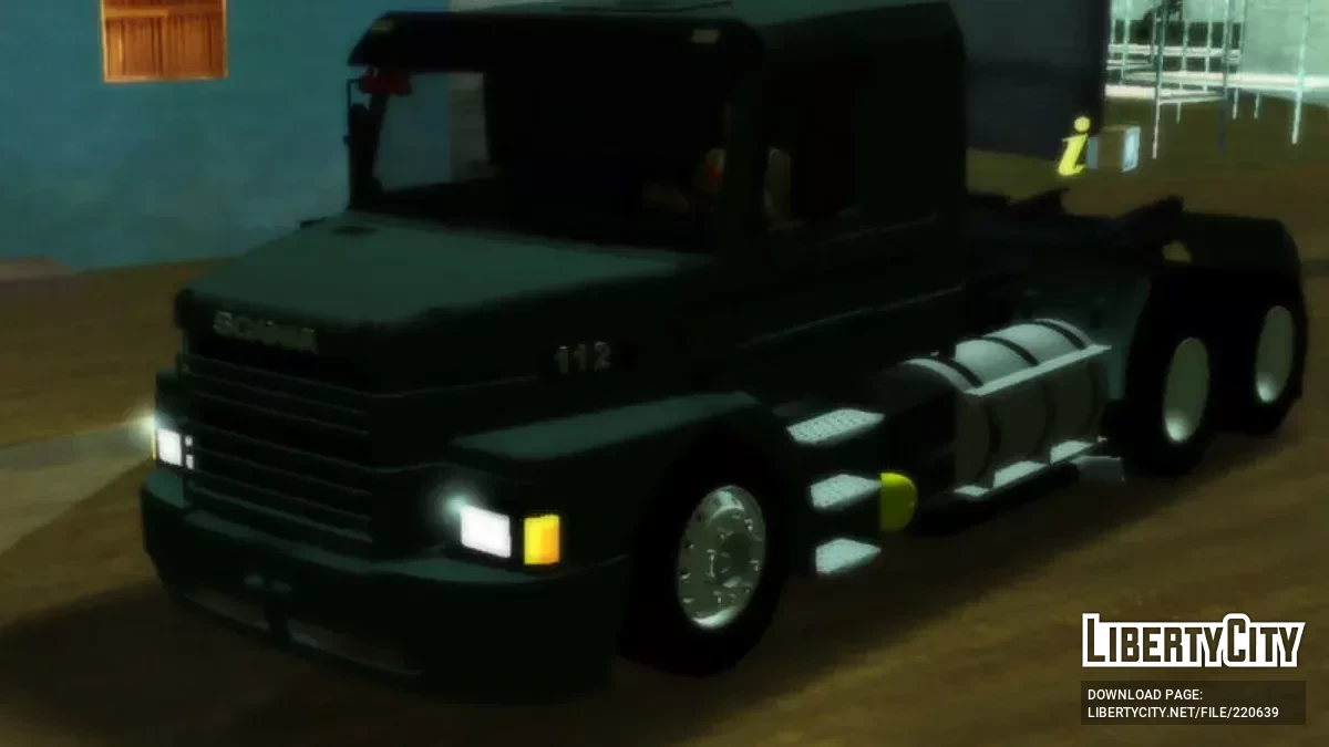 Scania 112 (тільки DFF) / GTA San Andreas (iOS, Android)