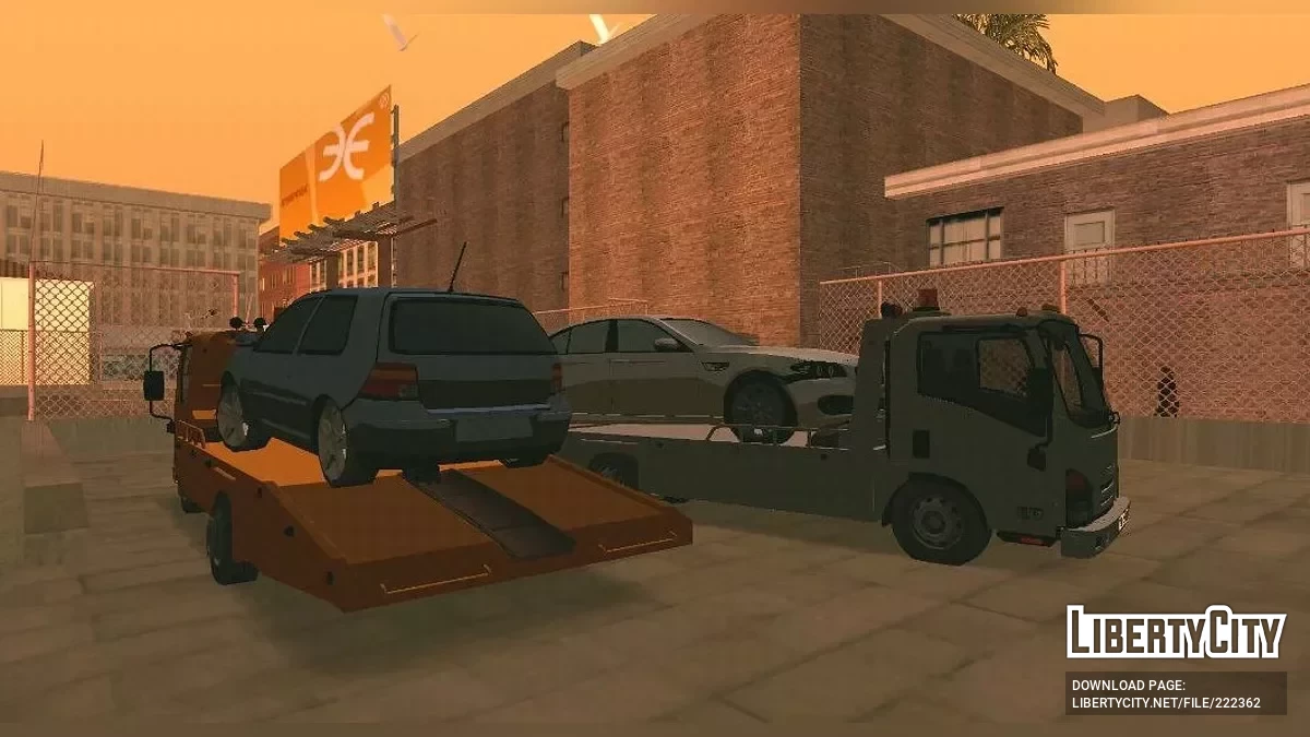 Евакуатор Isuzu / GTA San Andreas (iOS, Android)