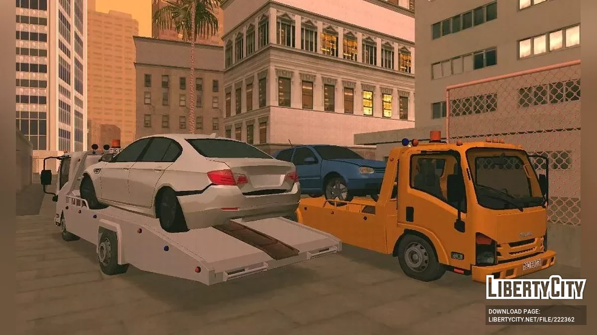 Евакуатор Isuzu / GTA San Andreas (iOS, Android)