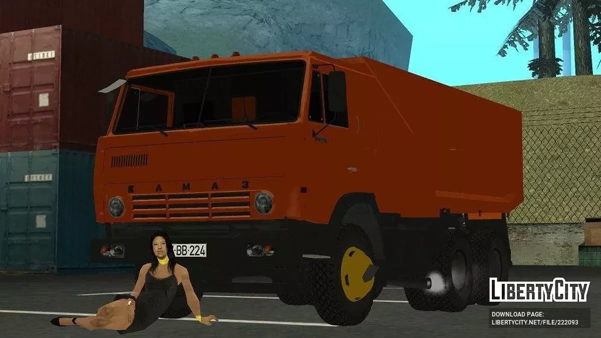 KamAZ 54112 / GTA San Andreas (iOS, Android)