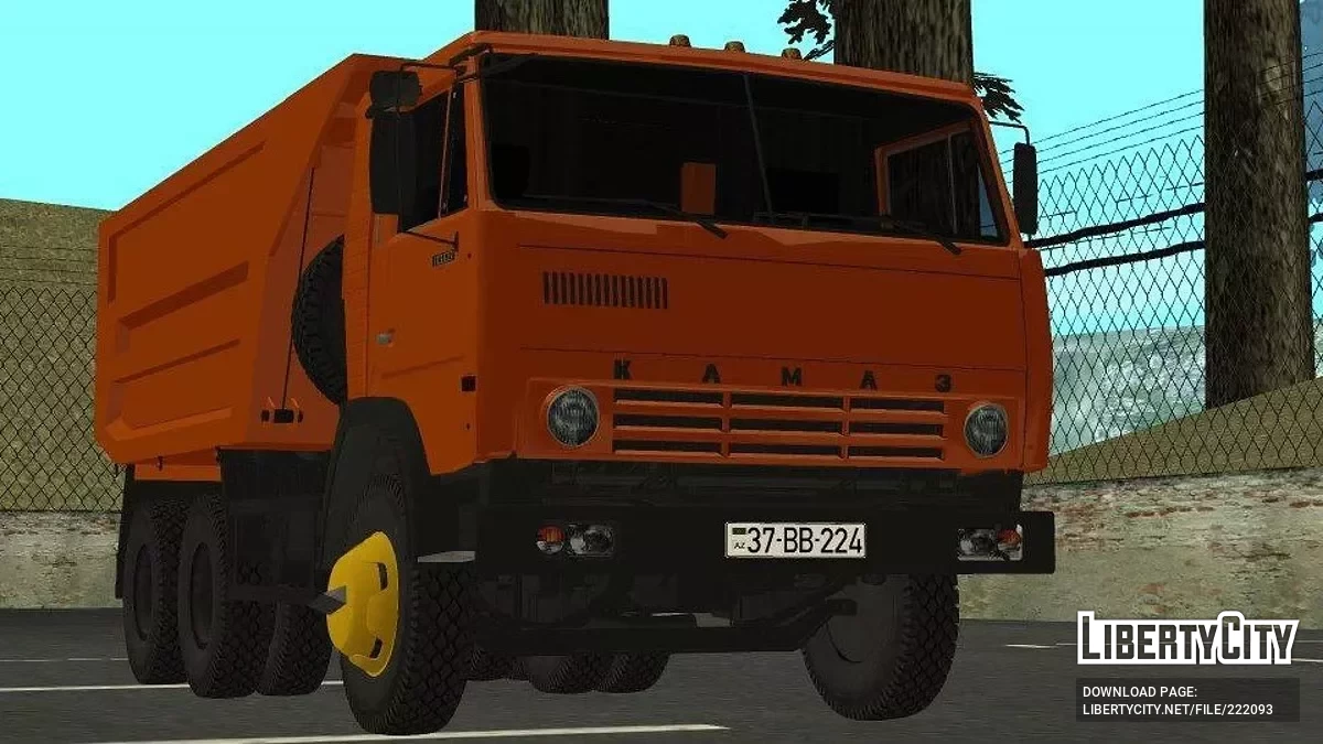 KamAZ 54112 / GTA San Andreas (iOS, Android)