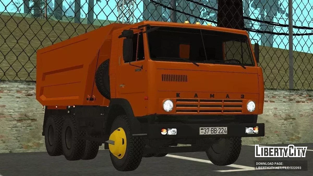 KamAZ 54112 / GTA San Andreas (iOS, Android)