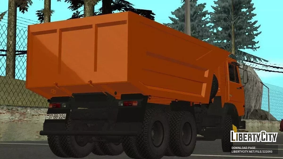 KamAZ 54112 / GTA San Andreas (iOS, Android)