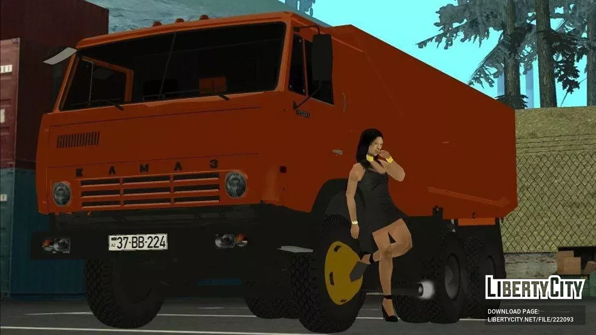 KamAZ 54112 / GTA San Andreas (iOS, Android)