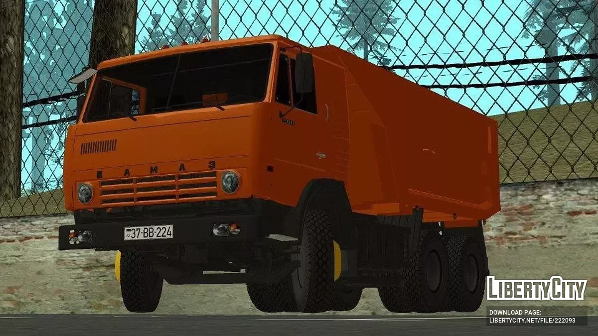 KamAZ 54112 / GTA San Andreas (iOS, Android)