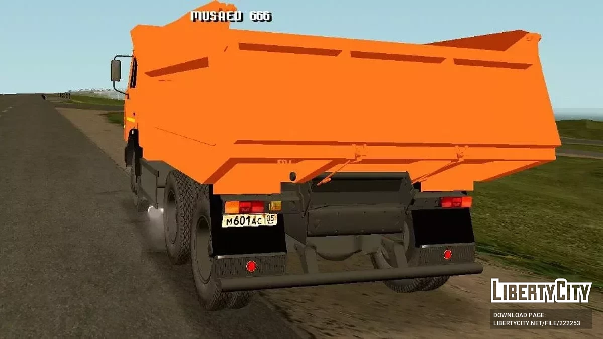 КамАЗ 55111 DAG / GTA San Andreas (iOS, Android)