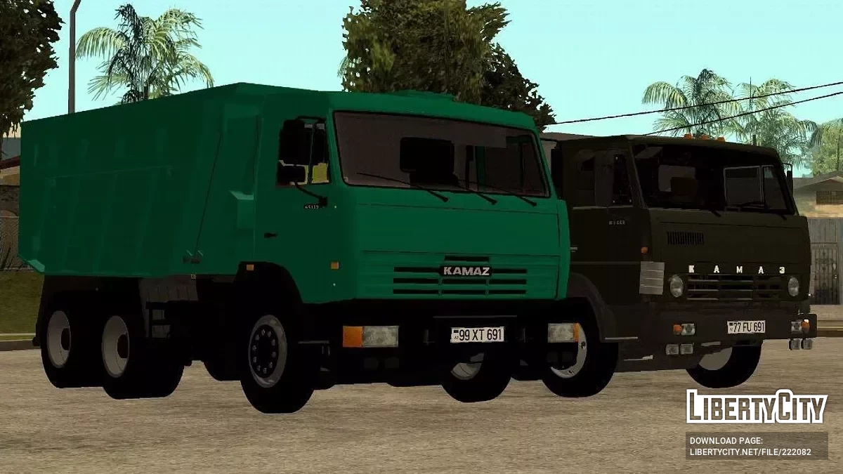 КамАЗ 5511 / GTA San Andreas (iOS, Android)