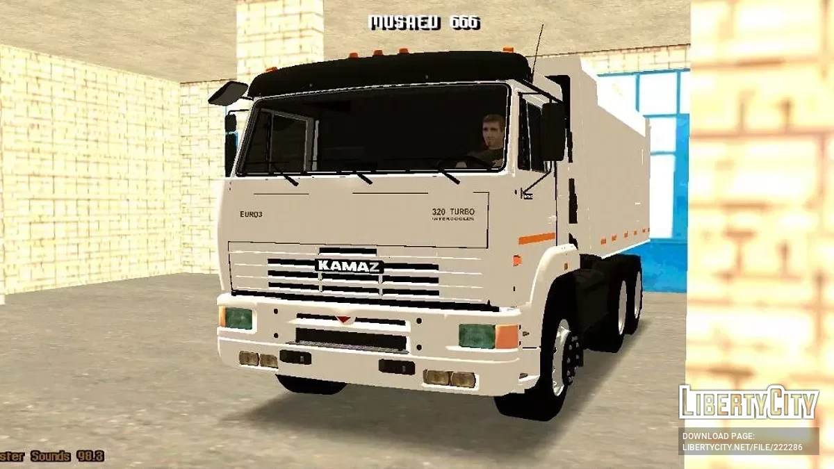 كاماز 65115 Euro 3 / GTA سان أندرياس (iOS، أندرويد)