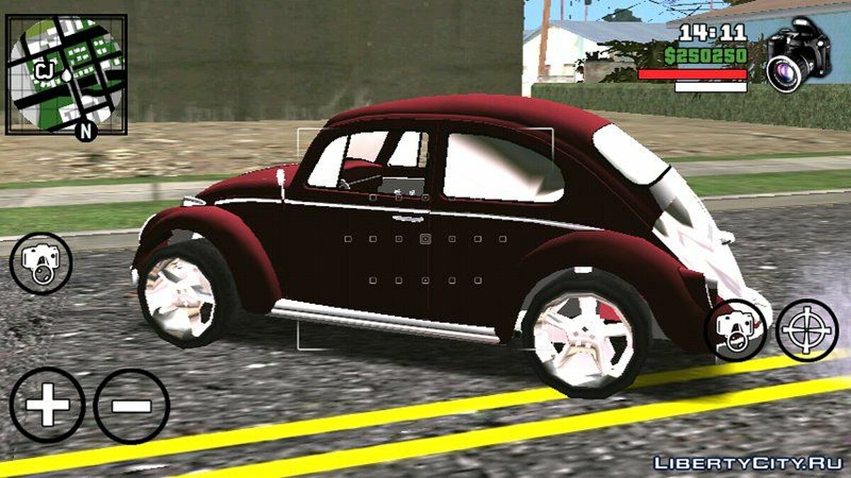 Download Volkswagen Vocho (DFF only) for GTA San Andreas (iOS, Android)