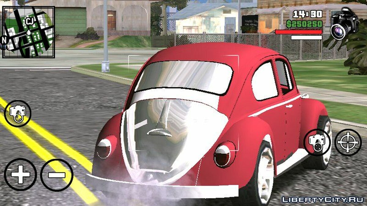 Download Volkswagen Vocho (DFF only) for GTA San Andreas (iOS, Android)