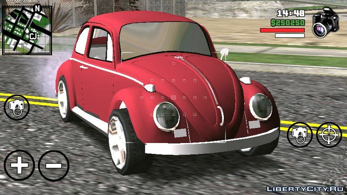 Download Volkswagen Vocho (DFF only) for GTA San Andreas (iOS, Android)