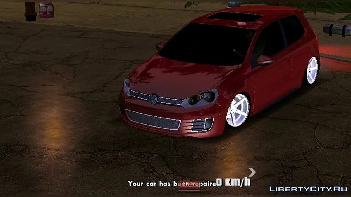Volkswagen Golf GTI Edited (DFF only) / GTA San Andreas (iOS, Android)