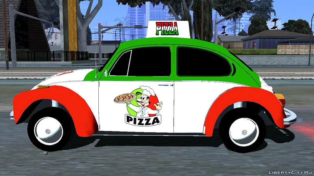 Volkswagen Beetle Pizza / GTA San Andreas (iOS, Android)