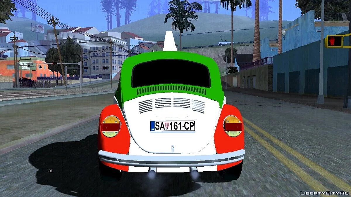 Volkswagen Beetle Pizza / GTA San Andreas (iOS, Android)
