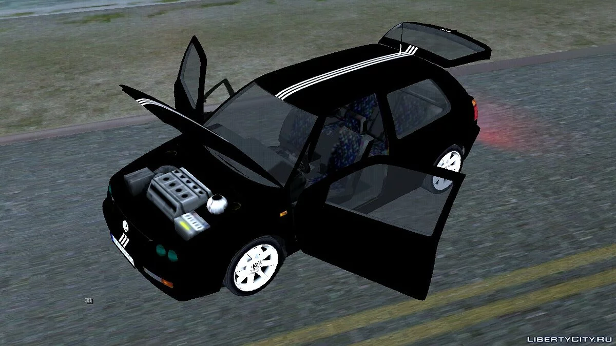 Volkswagen Golf Mk3 BLYATMOBILE / GTA San Andreas (iOS, Android)