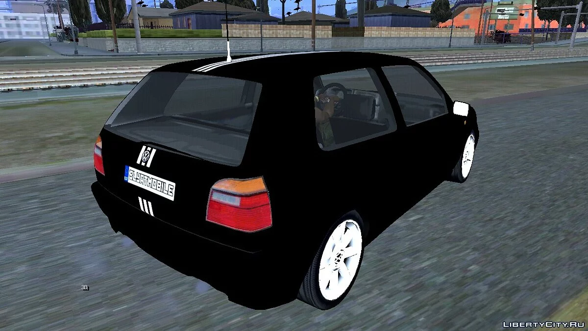 Volkswagen Golf Mk3 BLYATMOBILE / GTA San Andreas (iOS, Android)
